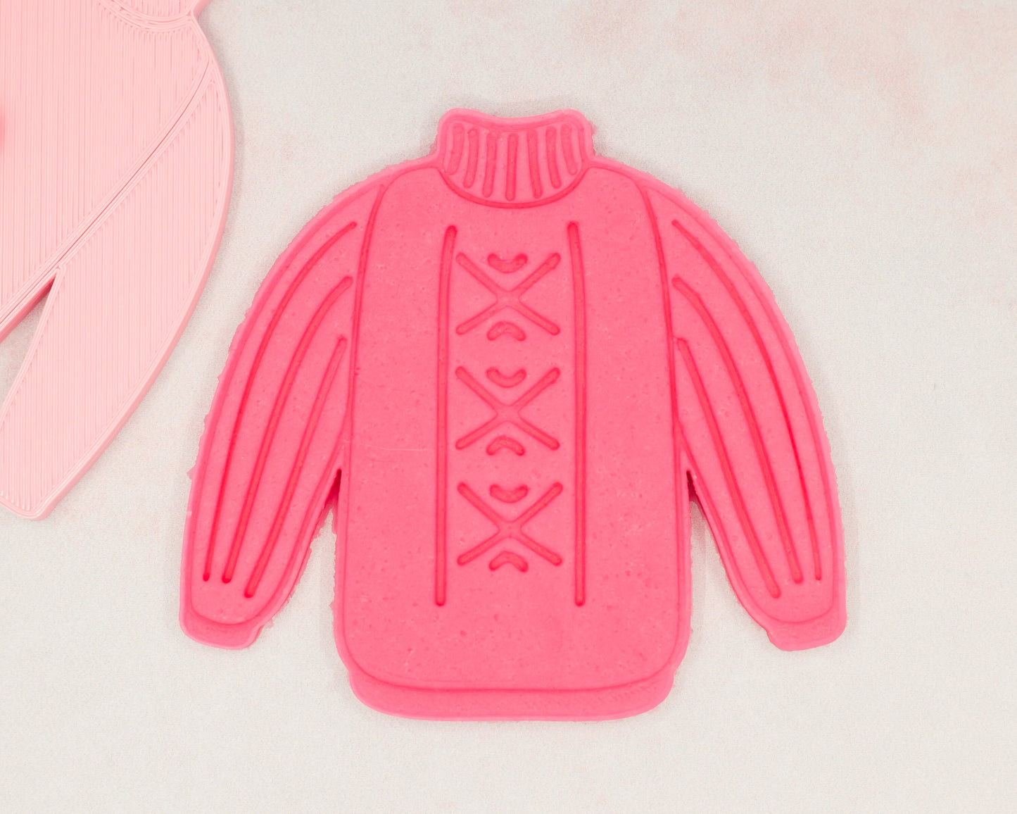 Cozy Sweater Cookie Cutter & Stamp