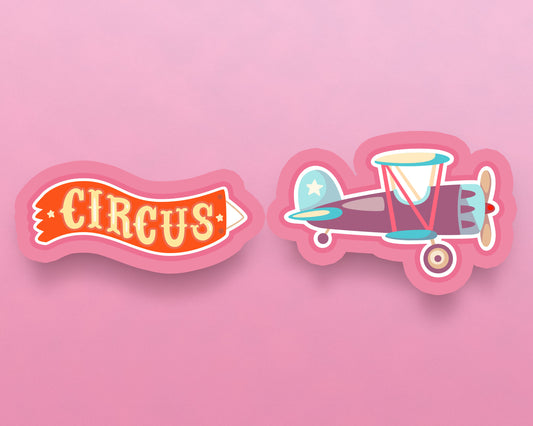 Biplane Cookie Cutter, Airplane Cookie Cutter