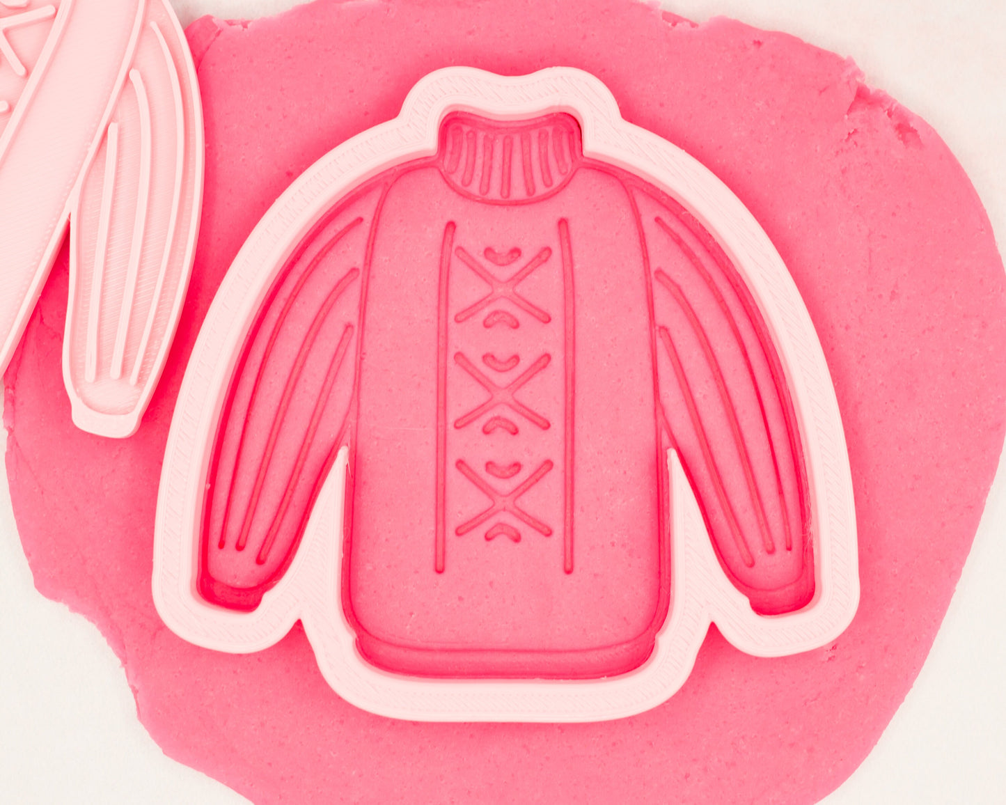 Cozy Sweater Cookie Cutter & Stamp