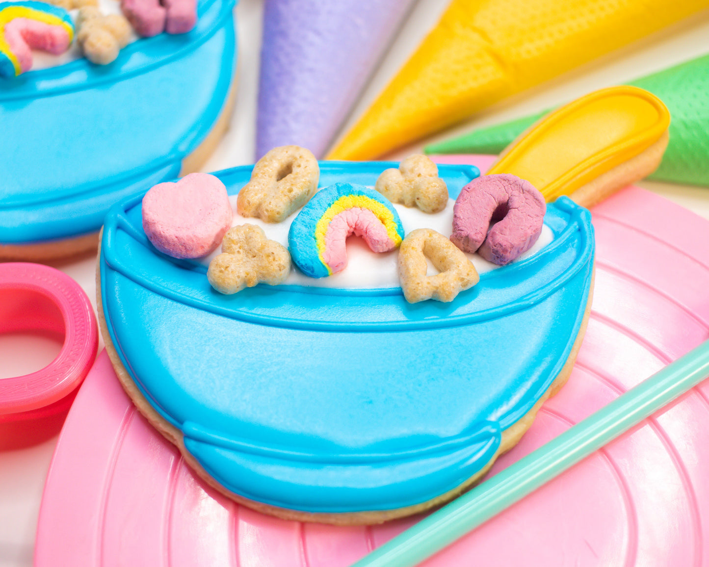 Cereal Bowl Cookie Cutter, Lucky Charms Cookie Cutter, Breakfast Cookie Cutter