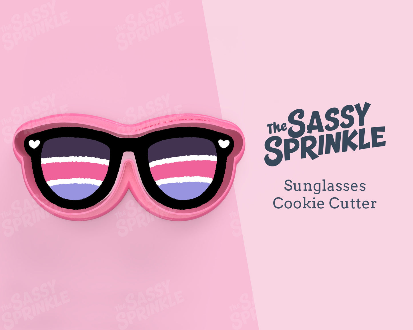 Sunglasses Cookie Cutter, Summer Cookie Cutter, Beach Cookie Cutter