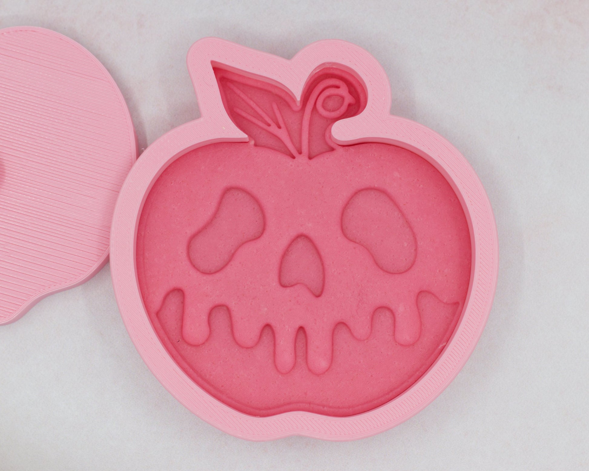 Halloween Poison Apple Cookie Cutter & Stamp