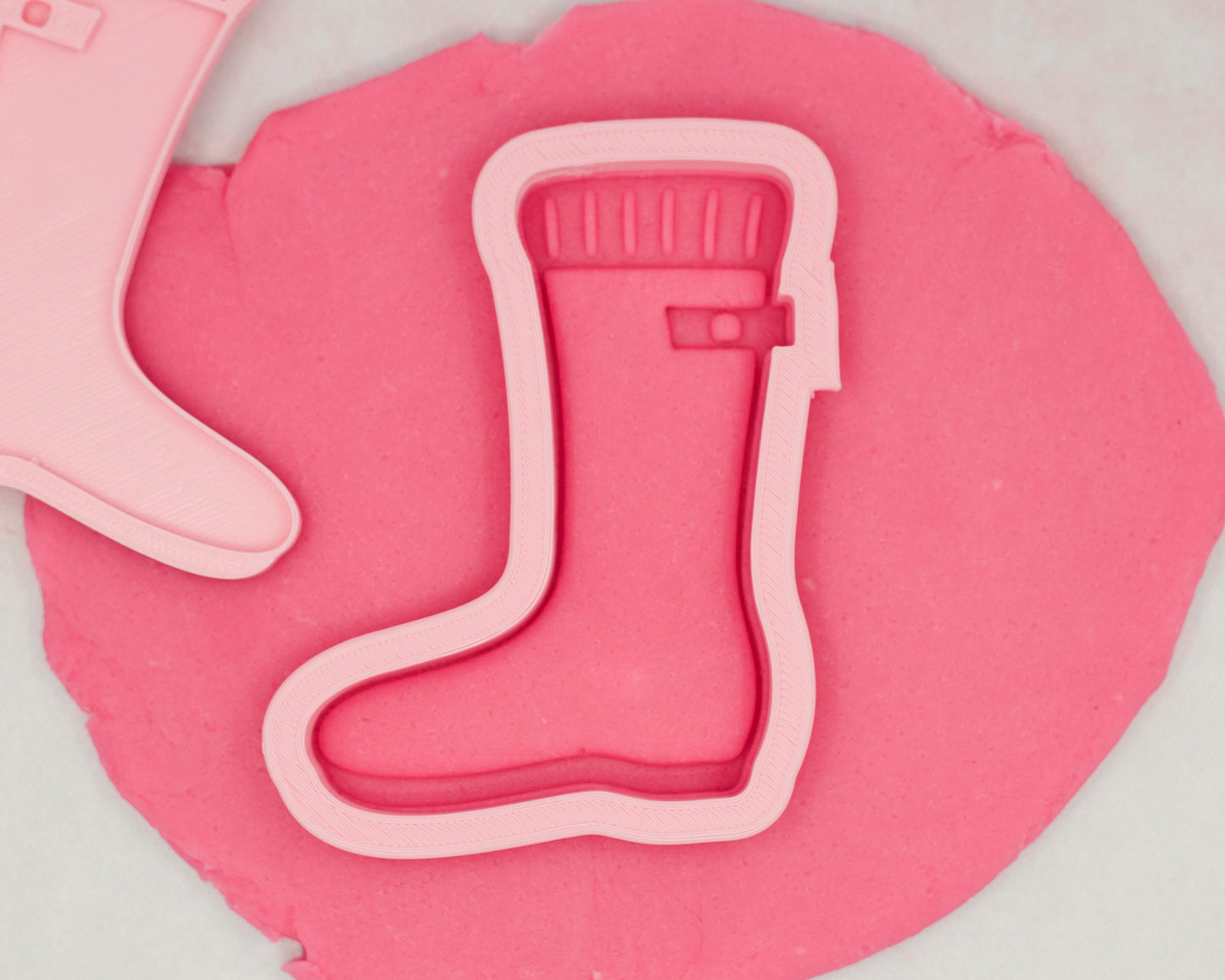 April Showers Rain Boot Cookie Cutter & Stamp