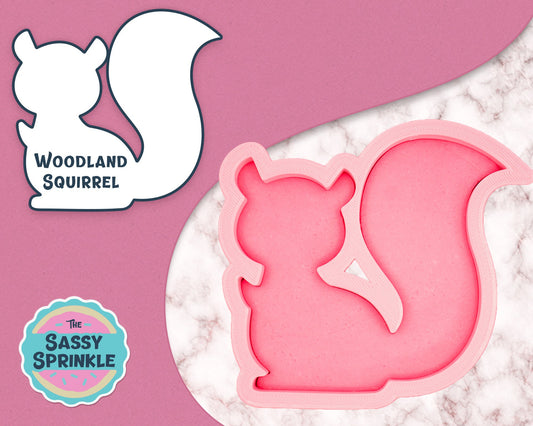 Woodland Squirrel Cookie Cutter