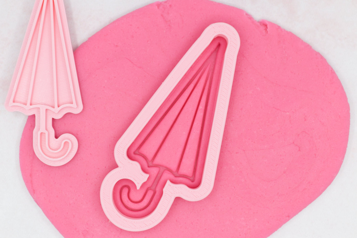 April Showers Umbrella Cookie Cutter & Stamp