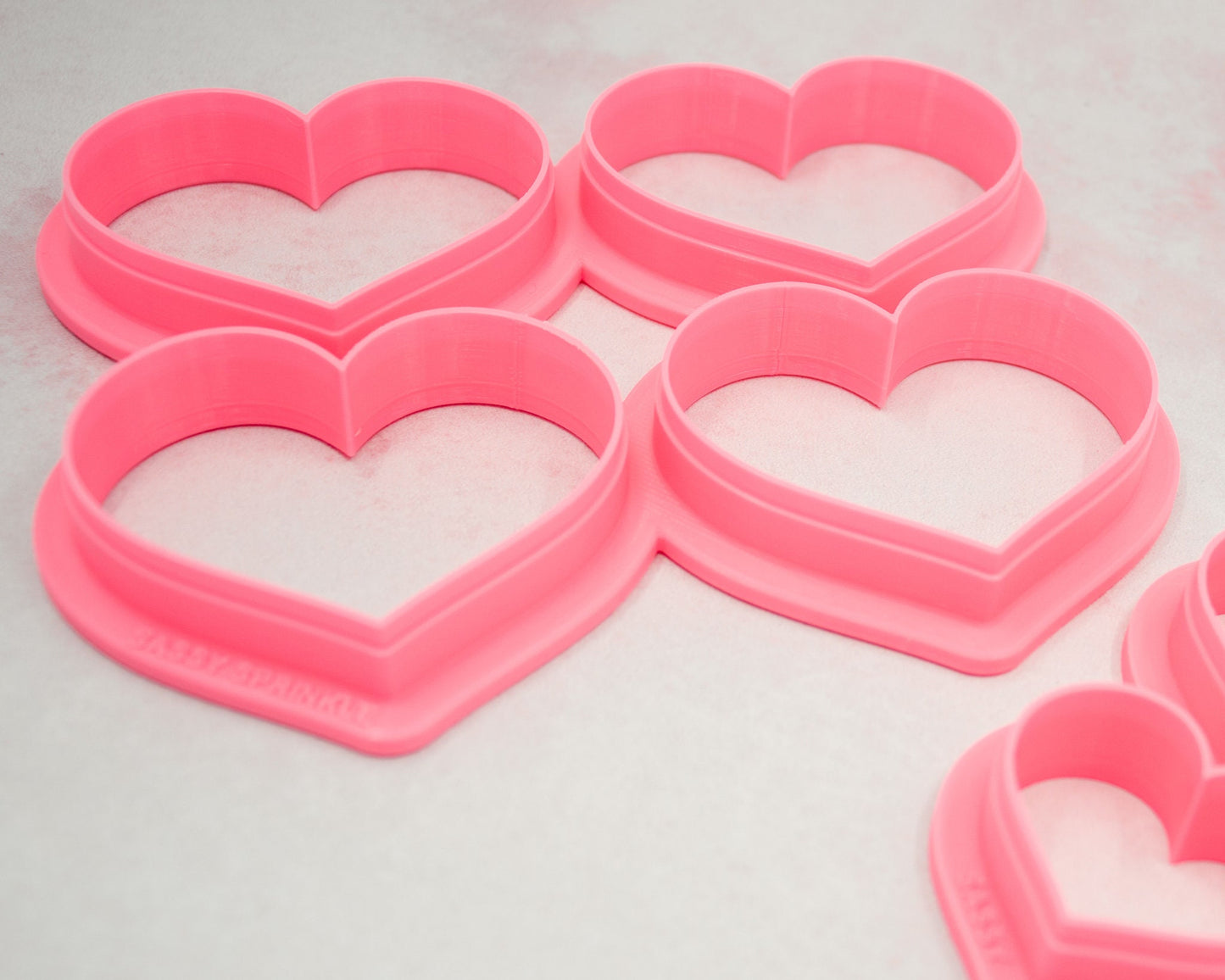 Valentine's Day Multi Heart Cookie Cutter - Conversation Hearts