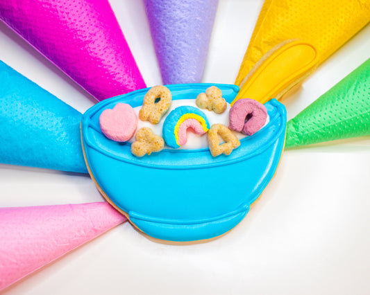 Cereal Bowl Cookie Cutter, Lucky Charms Cookie Cutter, Breakfast Cookie Cutter