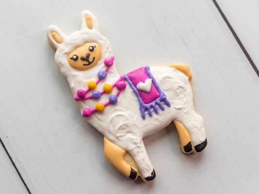 Llama Cookie Cutter, Fiesta Llama Birthday Party