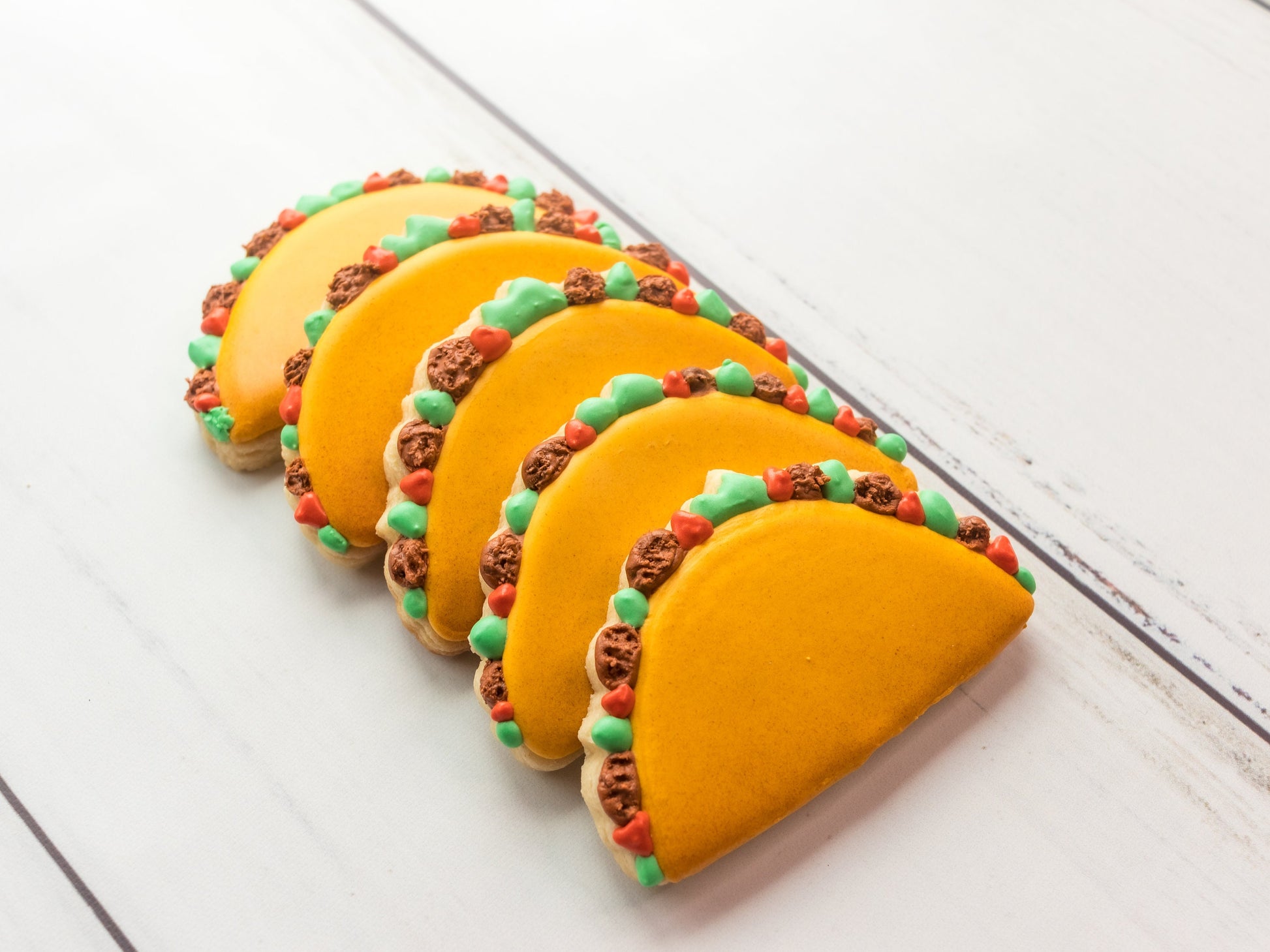 Taco Cookie Cutter, Fiesta Birthday Party, Taco Twosday Cookies, Fiesta Themed Birthday, Cinco De Mayo Cookies