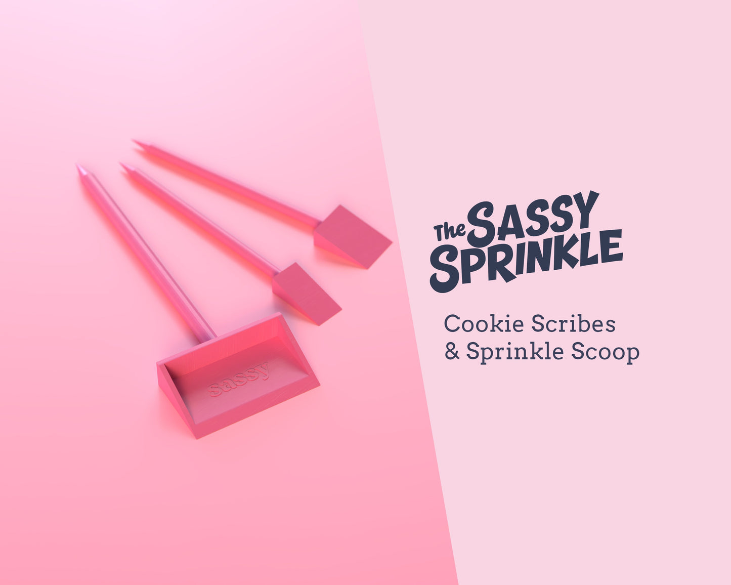 Sprinkle Scoop and Cookie Scribe Set